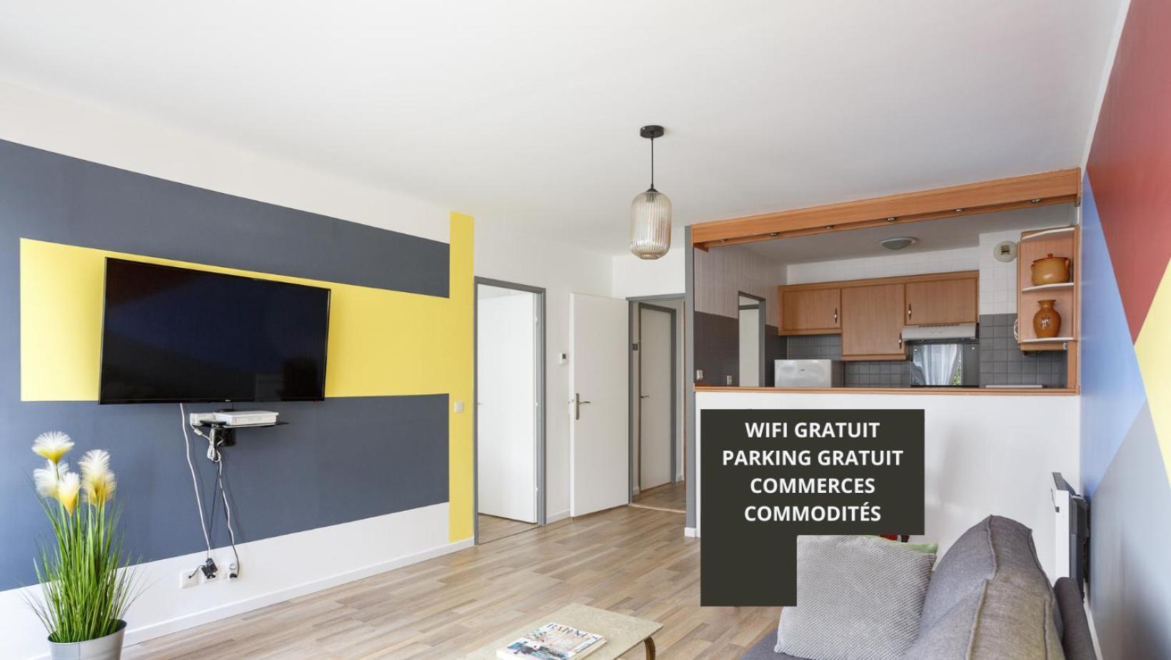 Appartement Cosy Pres De Paris Avec Vue Sur La Tour Eiffel - Parking & Wifi Аржантьой Екстериор снимка