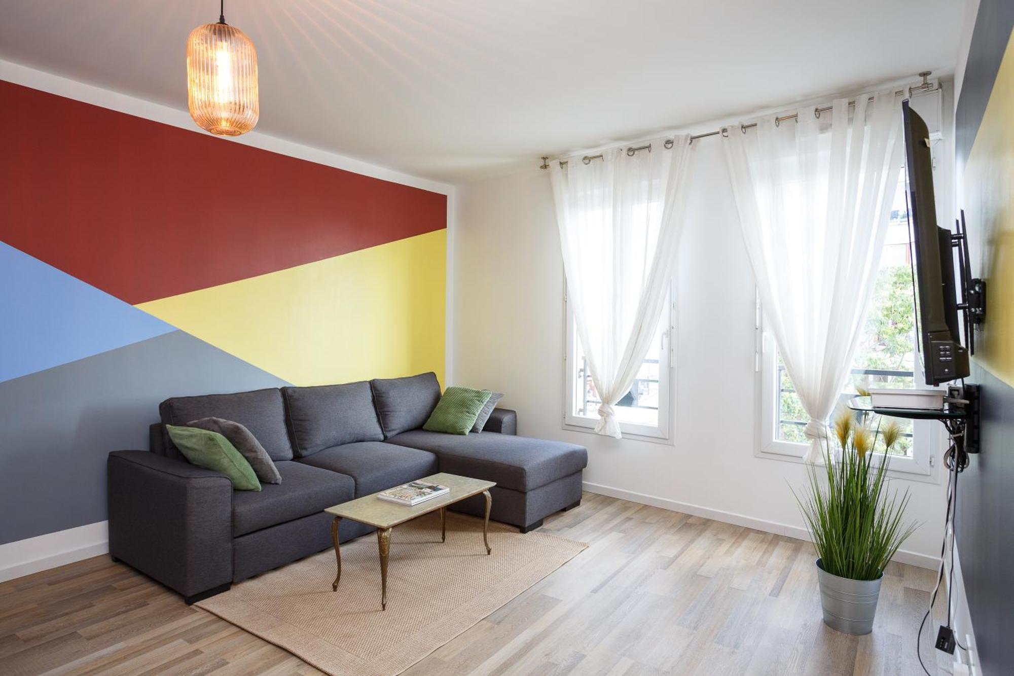 Appartement Cosy Pres De Paris Avec Vue Sur La Tour Eiffel - Parking & Wifi Аржантьой Екстериор снимка